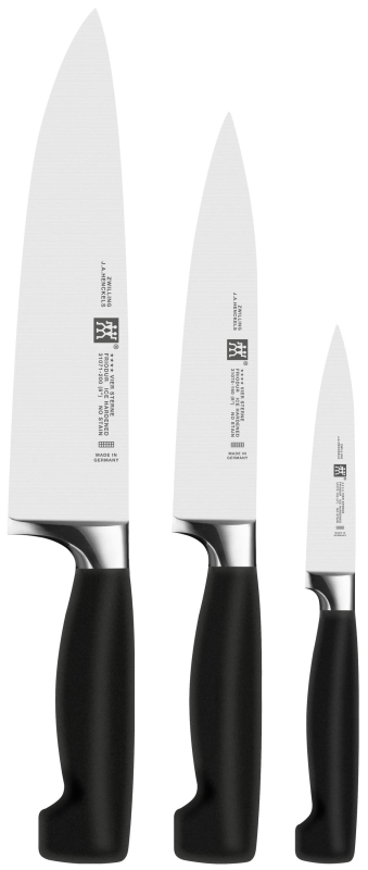  Set of 3 Zwilling Four Star knives