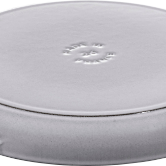  Staub round cast iron grill pan with two handles - 22 cm, graphite - 3