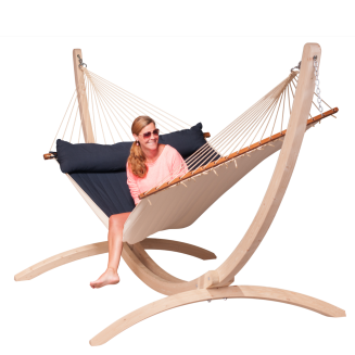  La Siesta Alabama navy blue kingsize hammock - 2