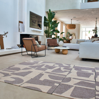  Louis de Poortere Craft Papercut string rug - 8