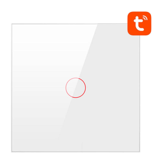 Dotykowy Włącznik Światła WiFi Avatto TS02-EU-W1 Pojedynczy TUYA (biały) - 2