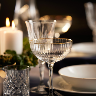 Lyngby Glass Palermo Gold cocktail glasses, 4 pcs. - 10