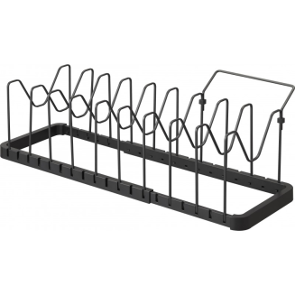  Adjustable stand for Yamazaki lids and frying pans, black - 2