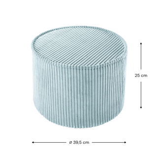  Wigiwama Pouffe Peppermint Green Children's Pouffe - 4