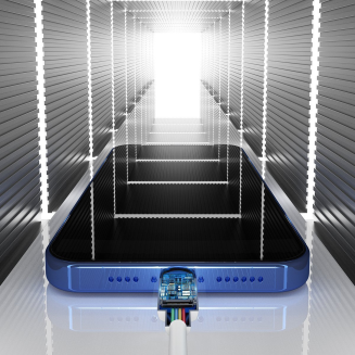 Kabel USB do Lightning Baseus Simple Wisdom, 2.4A, 1.5m (biały) 2szt. - 7