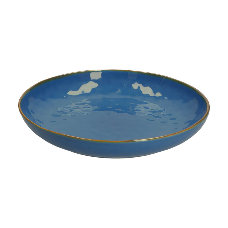  Rose&Tulipani | Set of 2 Concerto Blu Avio round bowls - Navy blue, 30 cm