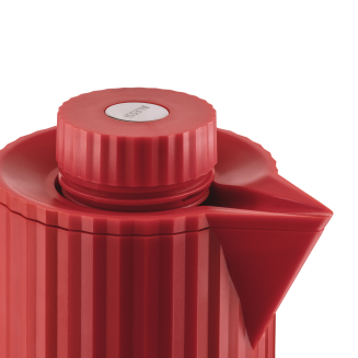 Alessi Plisse thermos 1l red - 2