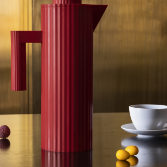 Alessi Plisse thermos 1l red - 4