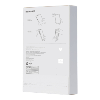 Zestaw ochronny Baseus Corning przeźroczyste etui i szkło hartowane do iPhone 12 Pro Max - 9