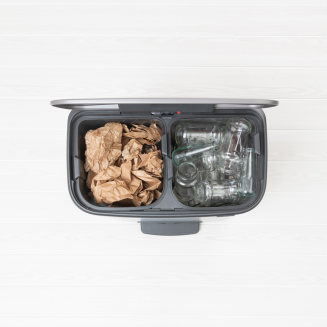 Brabantia Bo waste bin 2x30l platinum - 6