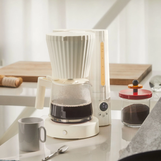 Alessi Plisse filter coffee machine, white - 6