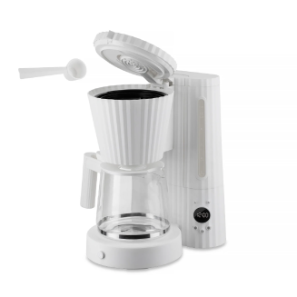 Alessi Plisse filter coffee machine, white - 2