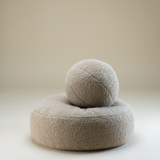  Wigiwama Ottoman Biscuit Children's Pouf - 10