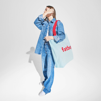 Fatboy Baggy-bag Baby Blue shopping bag - 4