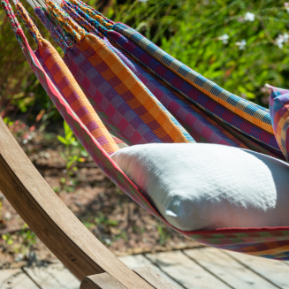  La Siesta Flora flowers double hammock - 3