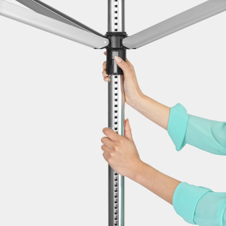 Brabantia Lift-O-Matic garden dryer 60 m Metallic Gray - 6