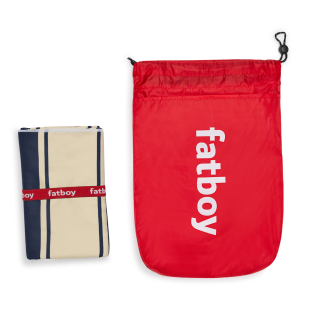 Ręcznik plażowy z poduszką Fatboy Beach Baggy XL Stripe Navy - 3