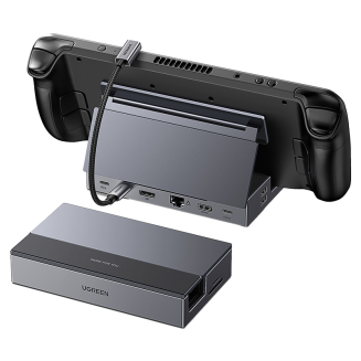 Adapter / Hub USB-C 9w1 Ugreen CM800, DisplayPort (4K 120Hz), Ethernet RJ45, USB, SD/TF - 3