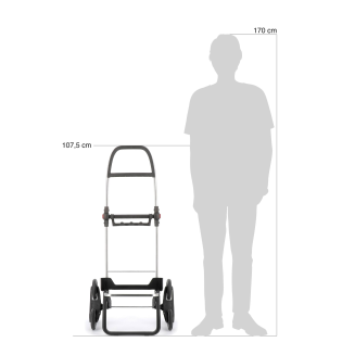 Wózek zakupowy Rolser I-Max Tweed 6L Marino - 11