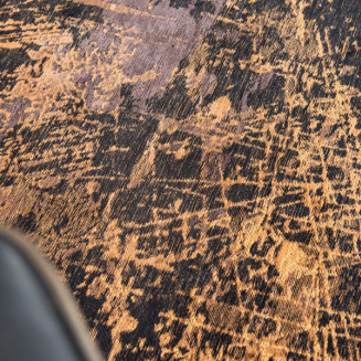  Louis de Poortere Mad Men Cracks deep mine round rug - 4