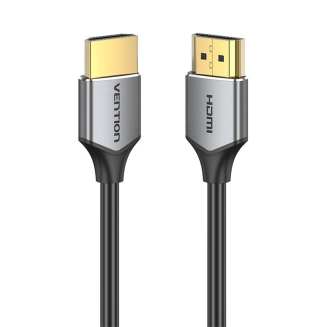 Ultra cienki kabel HDMI Vention ALEHD 0,5 m 4K 60Hz (szary) - 2