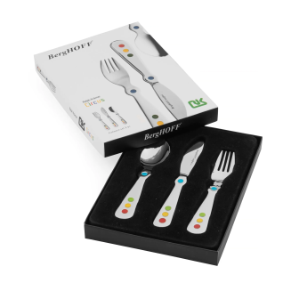 BergHOFF | Zestaw sztućców dla dzieci Cirus 3 el. - 3