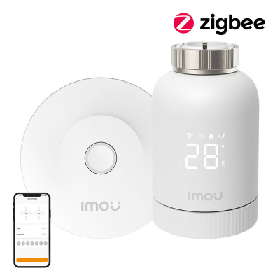Zestaw głowica termostatyczna IMOU KIT-TRV1-EU-2 ZigBee
