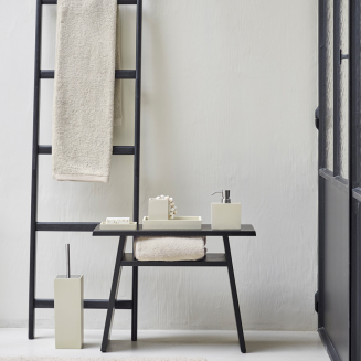  Aquanova Moon Linen soap dish - 4