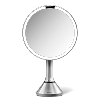  Simplehuman sensor mirror with brightness adjustment, 5x brushed steel