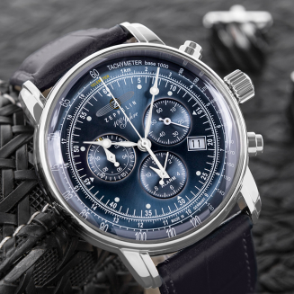 Zegarek Męski ZEPPELIN 100 Yahre 7680-3 + BOX - 4