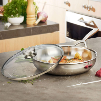  Demeyere 5-Plus steel shallow frying pan - 32 cm - 6
