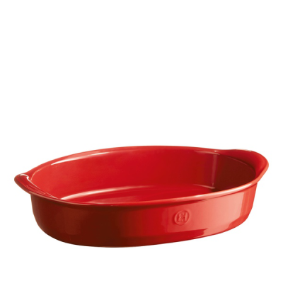  Emile Henry ovenproof dish 41 x 26 cm red