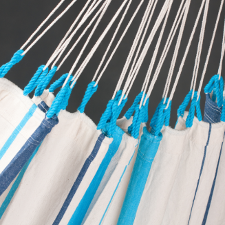  La Siesta Caribena aqua blue single hammock - 8