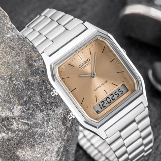 Zegarek Damski CASIO AQ-230A-4AMQYDF + BOX - 4