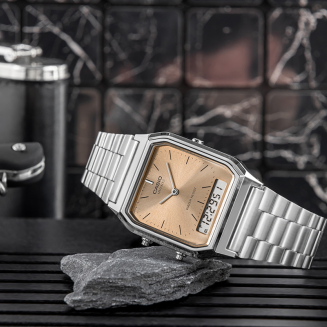 Zegarek Damski CASIO AQ-230A-4AMQYDF + BOX - 5