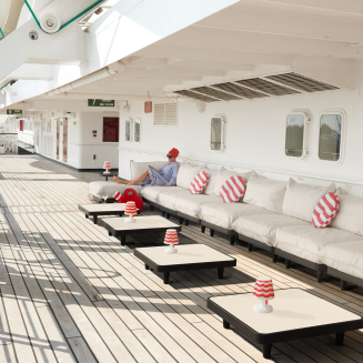 Sofa ogrodowa Fatboy Paletti Lounge Sofa Sahara - 2