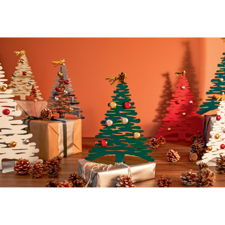 Alessi Bark steel Christmas tree with magnets, green, 30 cm - 3