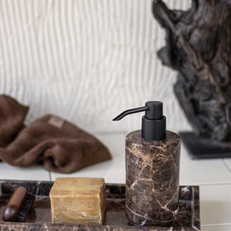 Dozownik do mydła Mette Ditmer Denmark Marble Tall Brown | BESTSELLER | SZYBKA WYSYŁKA 24H - 2