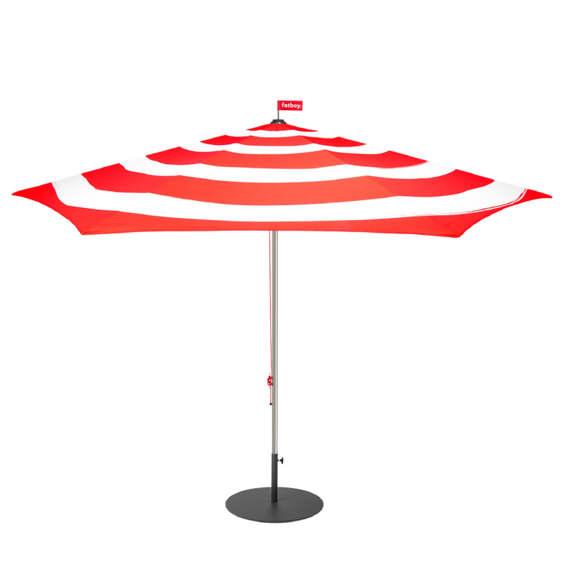 Parasol słoneczny Fatboy Stripesol Red ø 350 cm