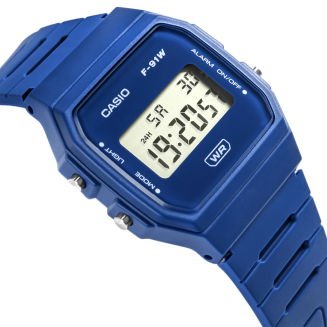 Zegarek CASIO Unisex F-91WB-2A1DF + BOX - 3