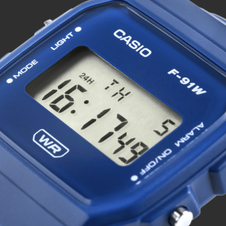 Zegarek CASIO Unisex F-91WB-2A1DF + BOX - 4