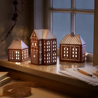 Latarnia na tealight Kähler Gingerbread Lighthouse Small - 9