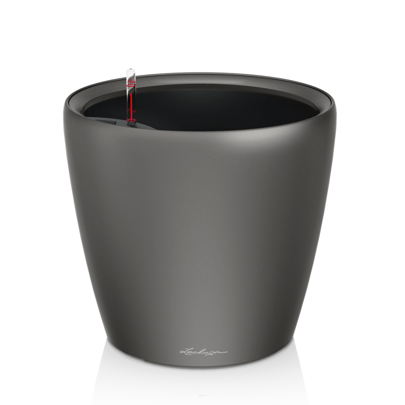 Lechuza Classico Premium LS 21 flowerpot | 28 | 35 | 43 | 50 anthracite metallic