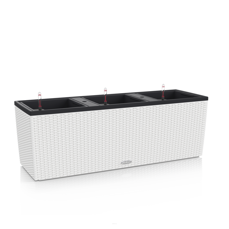  Lechuza Trio Cottage 30 planter | 40 white