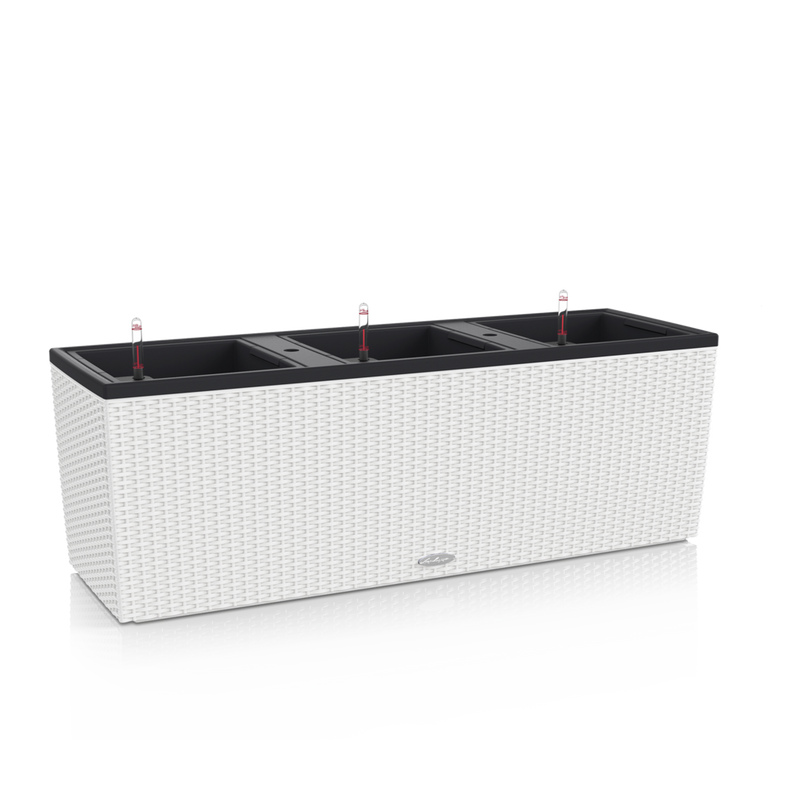  Lechuza Trio Cottage 30 planter | 40 white