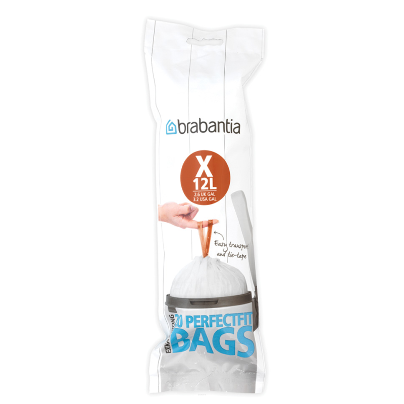  Brabantia PerfectFit Bags garbage bags size X 10-12l 20 pcs