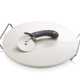  Gefu Darioso round pizza cutter + stone set with stand - 2