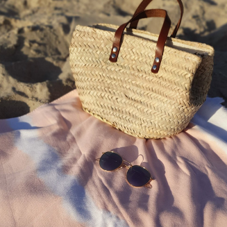  Fancy Cantaloupe beach towel 85x175 cm - 4