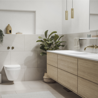 Reling podwójny na ręczniki Zone Denmark Rim White 44 cm - 5