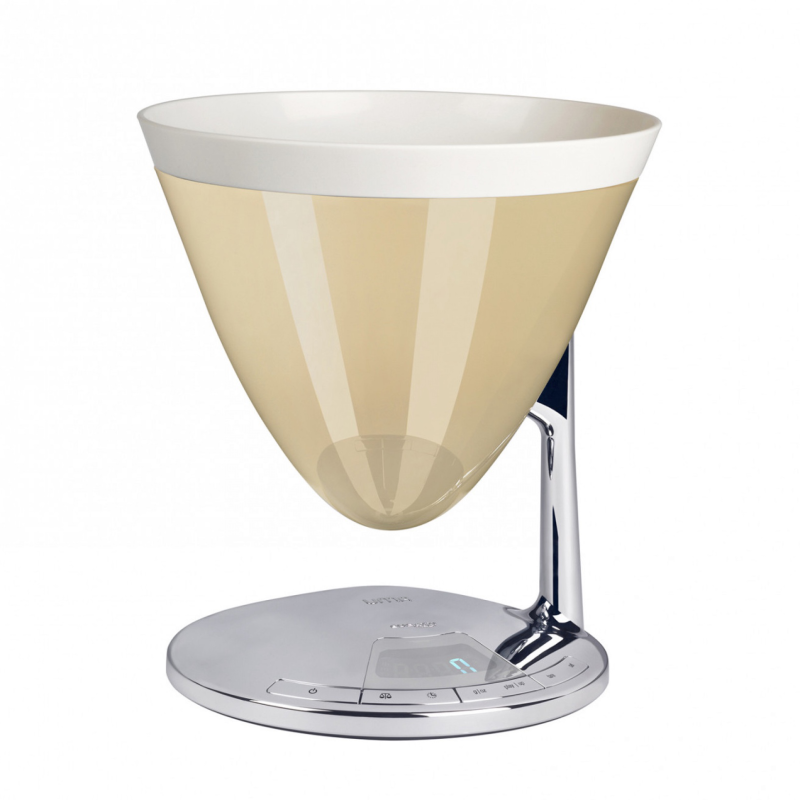  Casa Bugatti Uma electronic scale with timer, cream